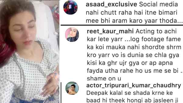 सोशल मीडिया पर लोगों ने लिखा - जसलीन मथारू शर्म करो