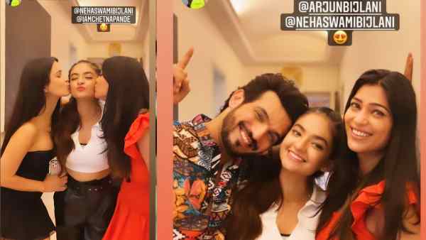 अनुष्का सेन के साथ तस्वीरें अनुष्का सेन के साथ तस्वीरें