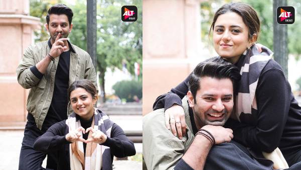 Ridhi Dogra and Barun Sobti Ridhi Dogra and Barun Sobti