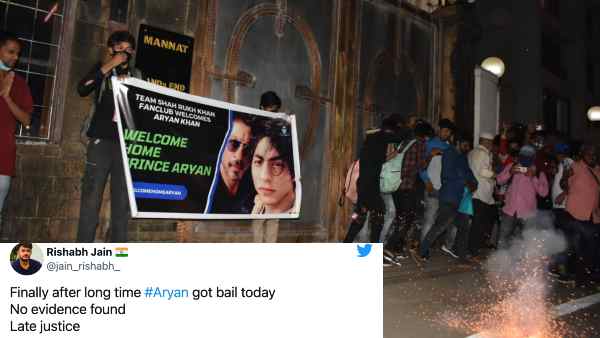 7 अक्टूबर से जेल में आर्यन