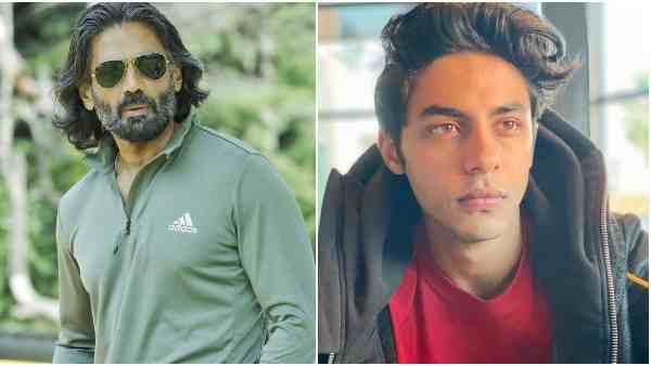 सुनील शेट्टी ने दिया साथ