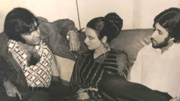 अमिताभ बच्चन के साथ पहली फिल्म