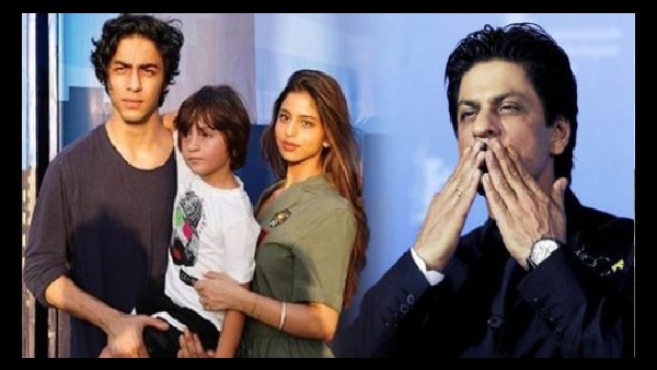 शाहरुख और गौरी ने रखा बच्चों को दूर