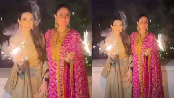 करिश्मा कपूर के साथ दिवाली