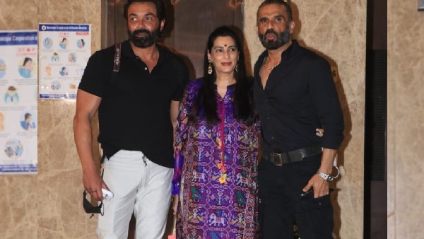 सुनील शेट्टी और बॉबी देओल