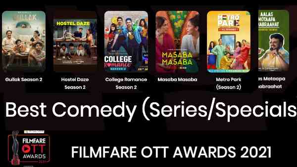 बेस्ट कॉमेडी सीरीज़/ स्पेशल शो