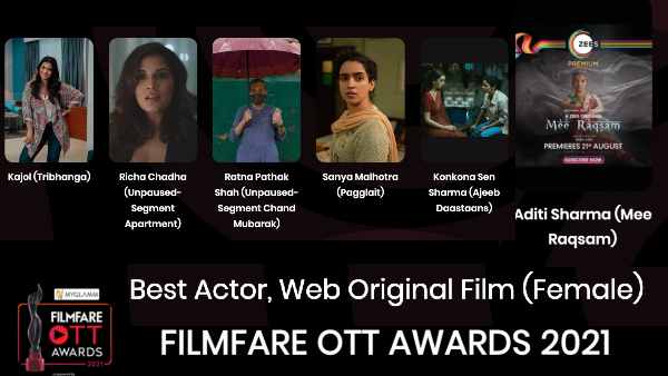 बेस्ट एक्टर (Female) - ओटीटी फिल्म