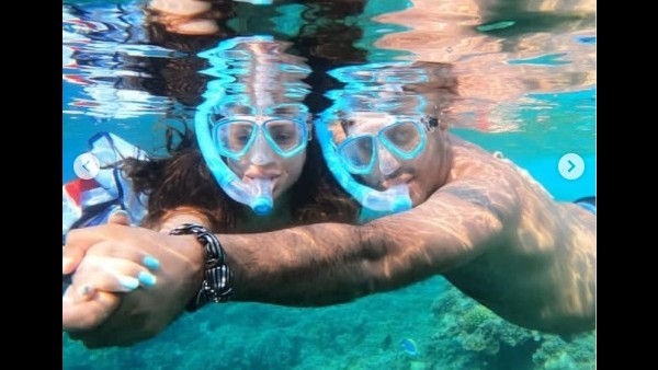 राहुल और श्रद्धा आर्या कपल गोल्स देते