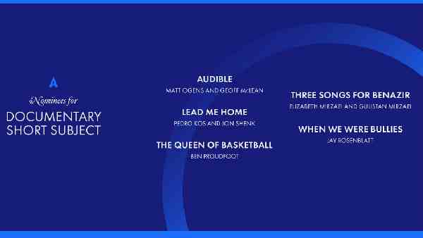 बेस्ट डॉक्यूमेंट्री (शॉर्ट)