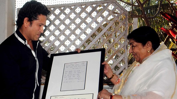 लता मंगेशकर के पंसदीदा खिलाड़ी सचिन तेंदुलकर