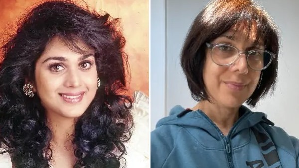 58 साल की उम्र में मीनाक्षी शेषाद्रि दिखती हैं ऐसी