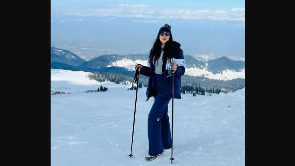 गुलमर्ग में सारा अली खान