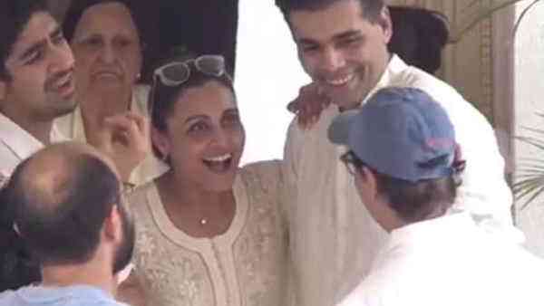 करण जौहर - रानी मुखर्जी - आमिर खान - अयान मुखर्जी