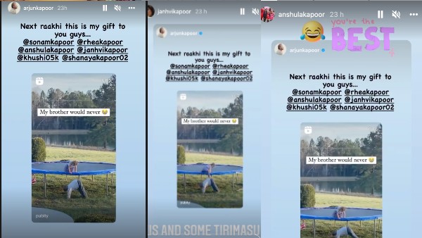 arjun-kapoor-set-sibling-goals-for-kapoor-sisters-sonam-rhea-anshula-janhvi-khushi-shanaya-see-video