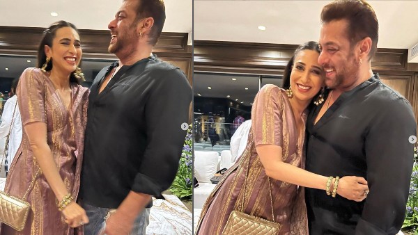 करिश्मा कपूर के साथ सलमान करिश्मा कपूर के साथ सलमान