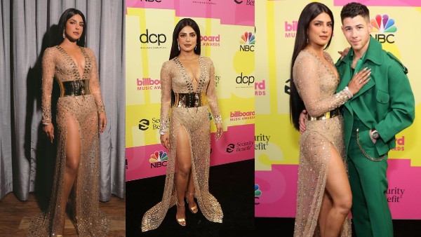 Thugh Slit Nude Dress