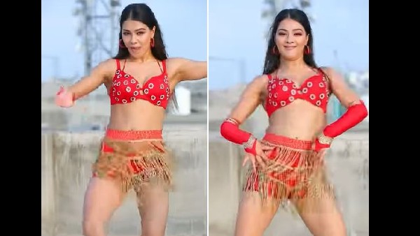 मूड में डांस करतीं नमृता