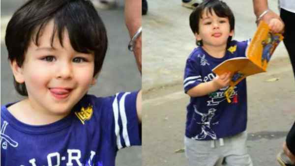 कैमरों को मुंह चिढ़ाते तैमूर कैमरों को मुंह चिढ़ाते तैमूर