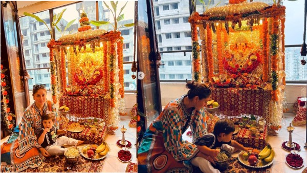 पारंपरिक अंदाज़ में मनाई गणेश चतुर्थी