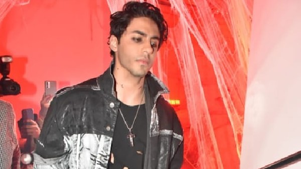 आंखों में काजल लगाए पहुंचे आर्यन 