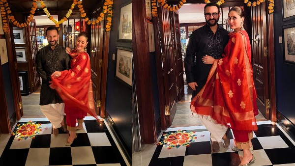 सैफ अली खान के साथ मनाया त्योहार सैफ अली खान के साथ मनाया त्योहार