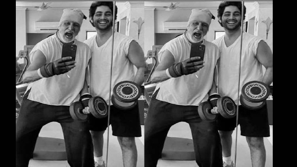 वर्कआउट करते हैं बिग बी वर्कआउट करते हैं बिग बी