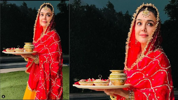 Preity G Zinta Karwa Chauth Pics