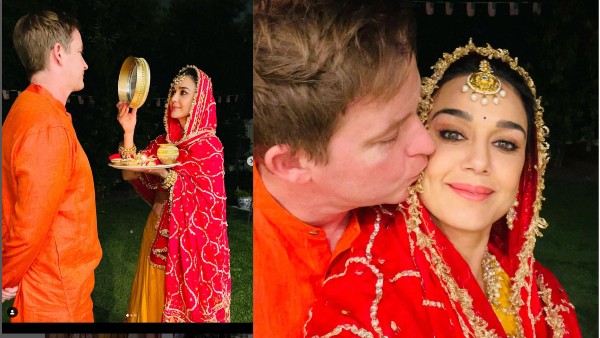 Preity G Zinta Karwa Chauth Pics