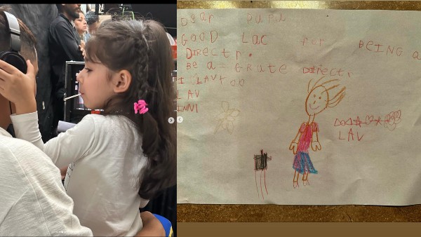 इनाया ने लिखा नोट इनाया ने लिखा नोट