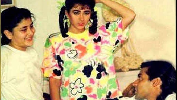 अंदाज़ अपना अपना के सेट पर बेबो