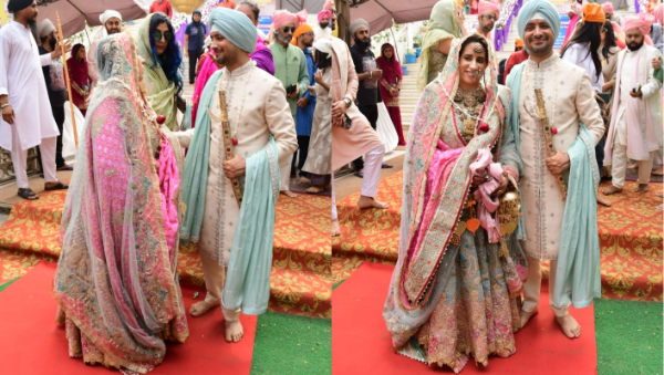 मेहंदी की रस्म में की खूब मस्ती