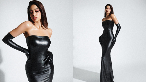 जाह्नवी कपूर का लुक