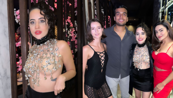 दोस्तों के साथ इनसाइड तस्वीरें