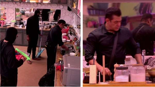 सलमान खान घर की सफाई करते दिखे