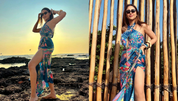 क्रिस्टल डिसूजा का लुक