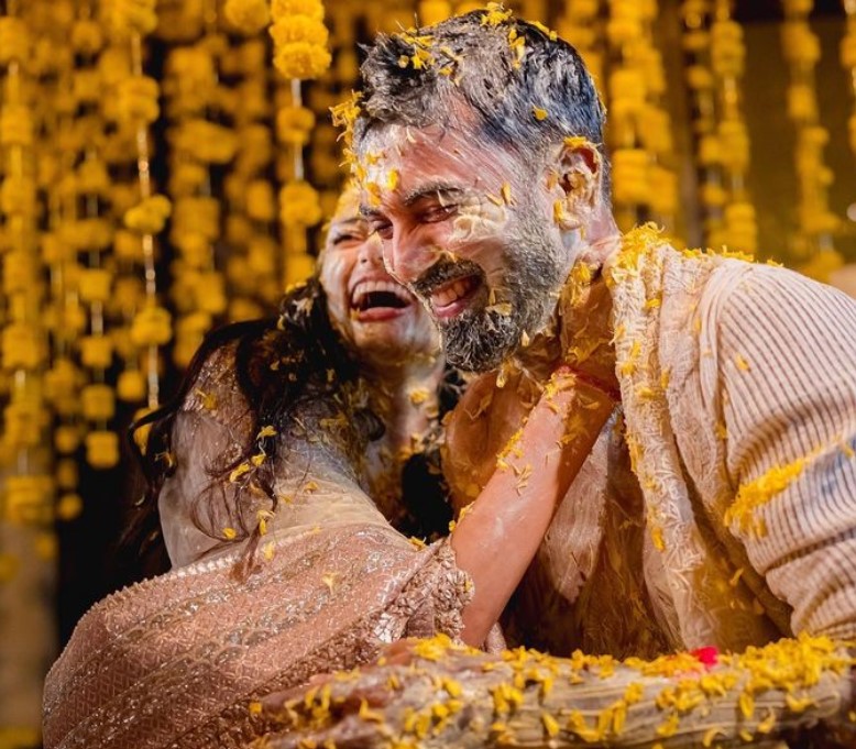 हल्दी सेरेमनी 