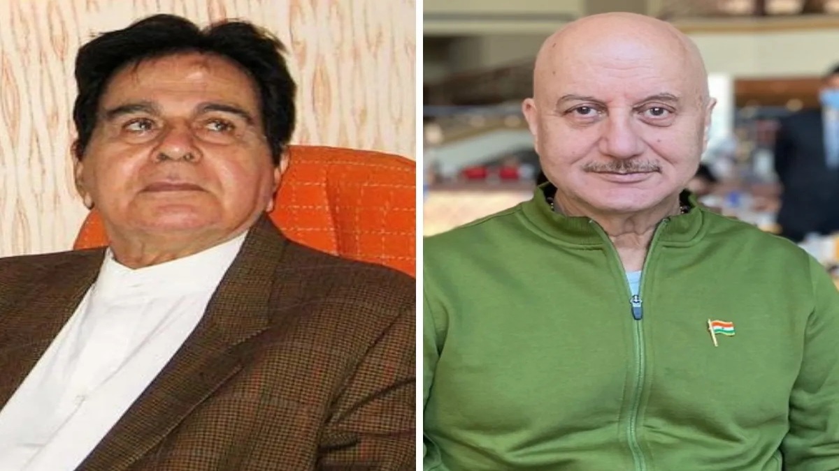 anupam kher dilip kumar anupam kher dilip kumar