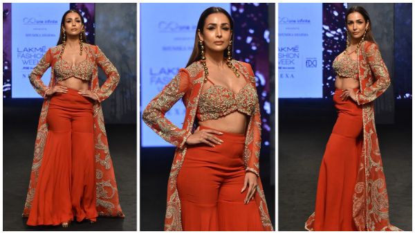 मलाइका अरोड़ा ने रैंप वॉक कर फिर से अपना जादू बिखेरा