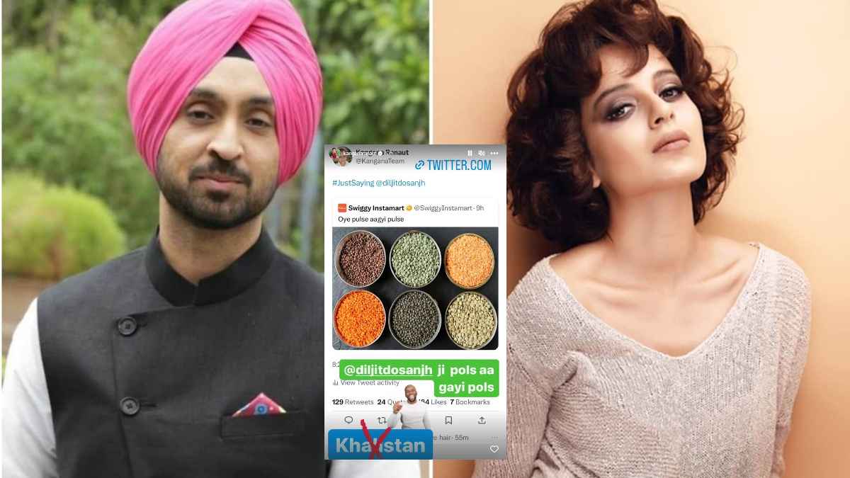 kangana ranaut, diljit dosanjh