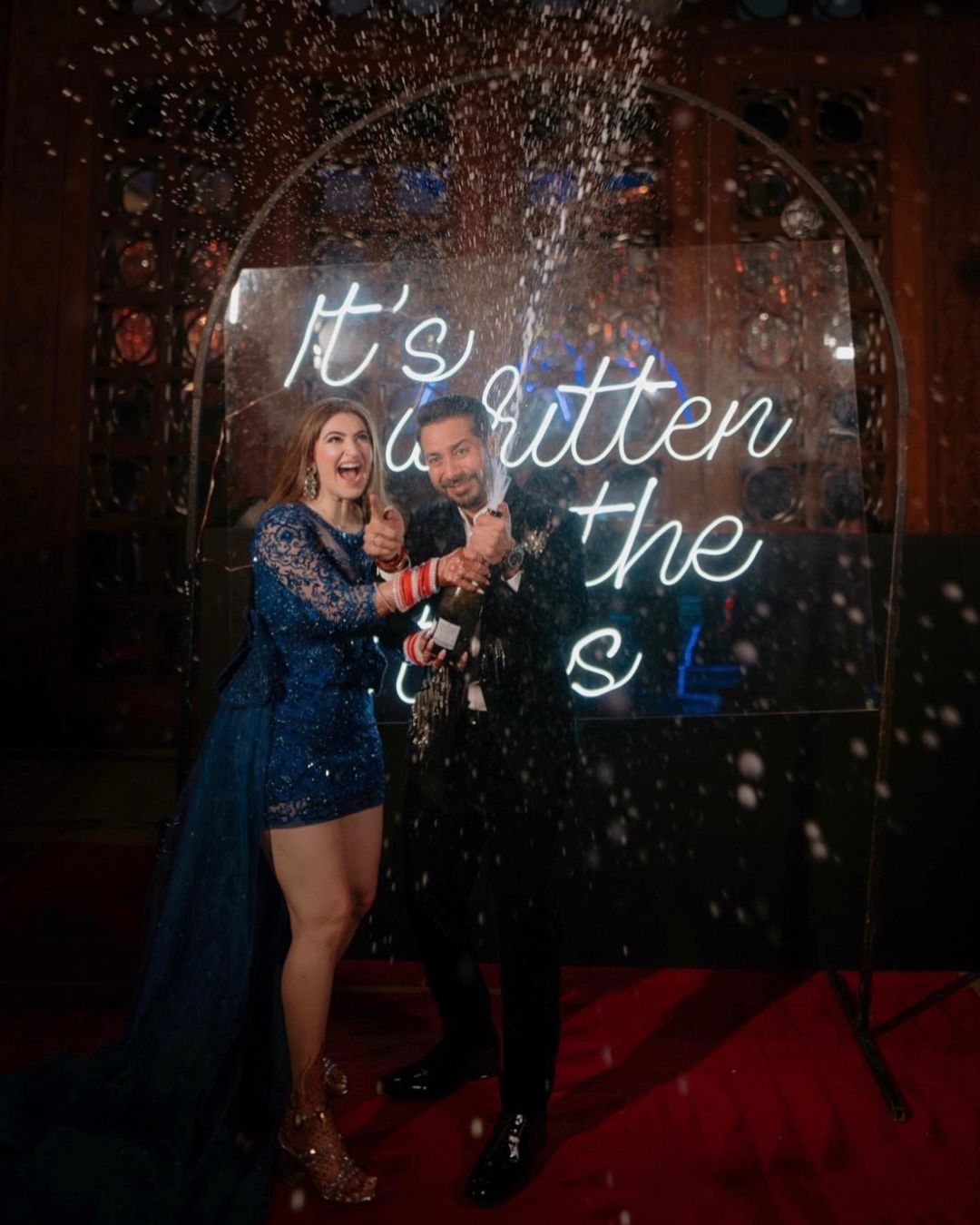 गोवा में रचाई शादी 