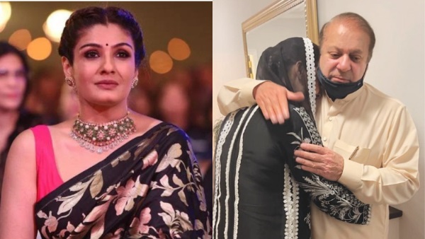 Raveena Tandon, nawaz Raveena Tandon, nawaz