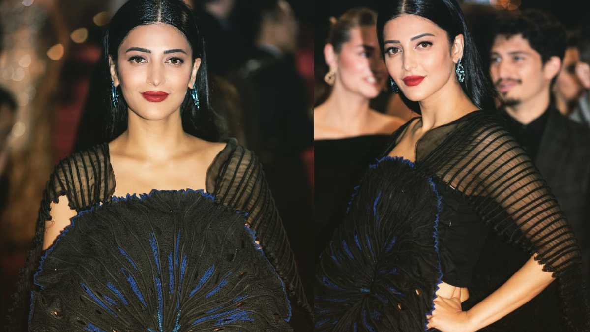 Cannes 2023- ट्रांसपेरेंट ड्रेस में श्रुति हासन ने भी दी हसीनाओं को टक्कर