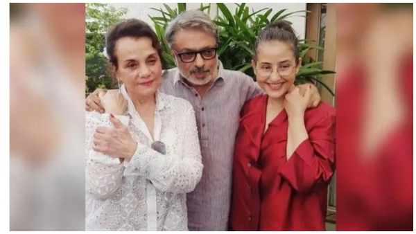 Manisha Koirala: लंबे समय बाद साथ में काम करने के बाद संजय लीला भंसाली की तारीफ करती नजर आई मनीषा