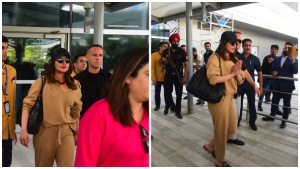 पति और बेटी के बिना ही बहन की सगाई के लिए दिल्ली पहुंची प्रियंका चोपड़ा, तस्वीरें