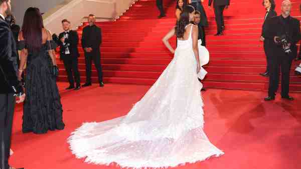 Mrunal Thakur final Cannes red carpet appearance