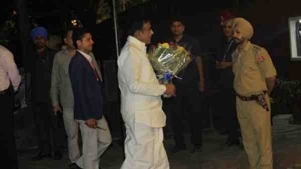 सगाई में पहुंचे पी. चिदंबरम