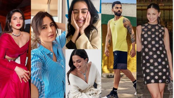 Virat Kohli, Priyanka Chopra Jonas, Shraddha Kapoor, Virat Kohli, Priyanka Chopra Jonas, Shraddha Kapoor,