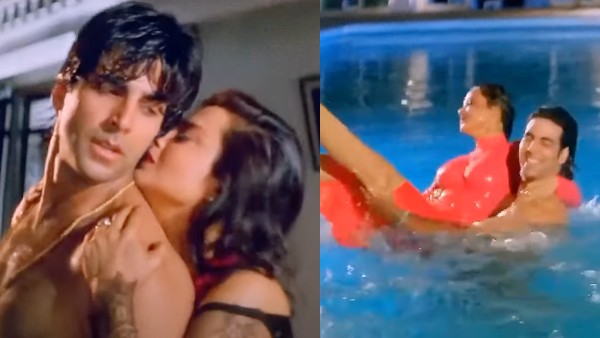 when-akshay-kumar-and-rekha-done-outrageous-bold-love-making-scene-raveena-tandon-got-angry