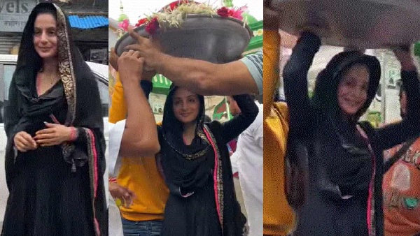 गदर 2 रिलीज से पहले माहिम दरगाह पहुंची अमीषा पटेल