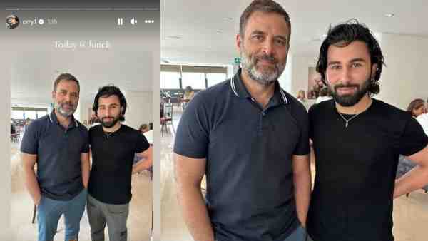 नीसा देवगन के साथ पार्टी करने के बाद, Orry ने किया राहुल गांधी के साथ लंच